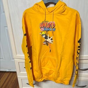 Naruto Shippuden Yellow Hoodie